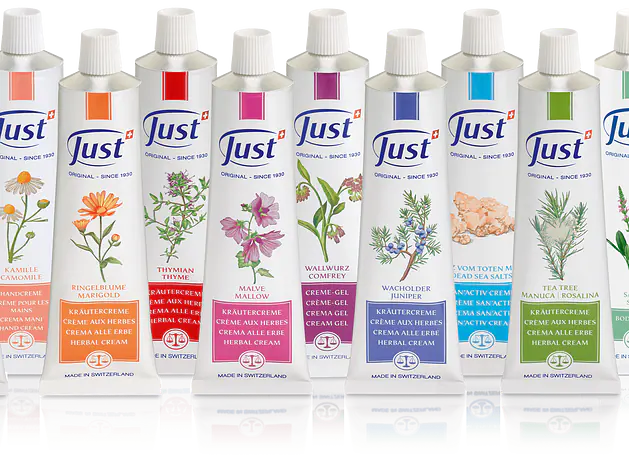 JUST Kräutercremen