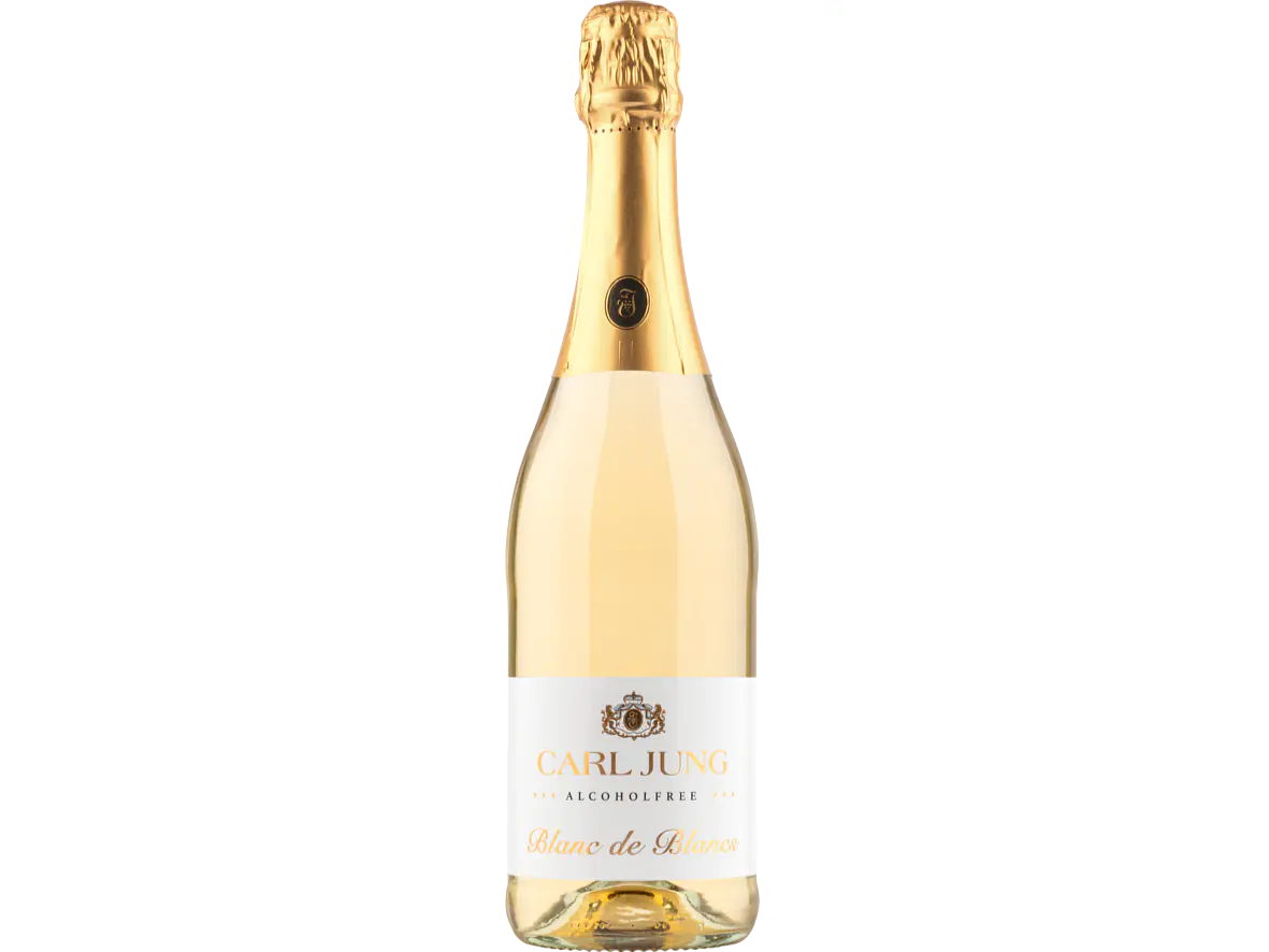 Blanc de Blancs Chardonnay Sekt schäumendes Getränk aus entalkoholisiertem Wein