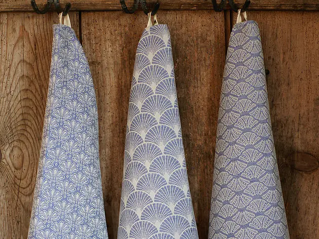 Gewobenes Halbleinen Küchentuch