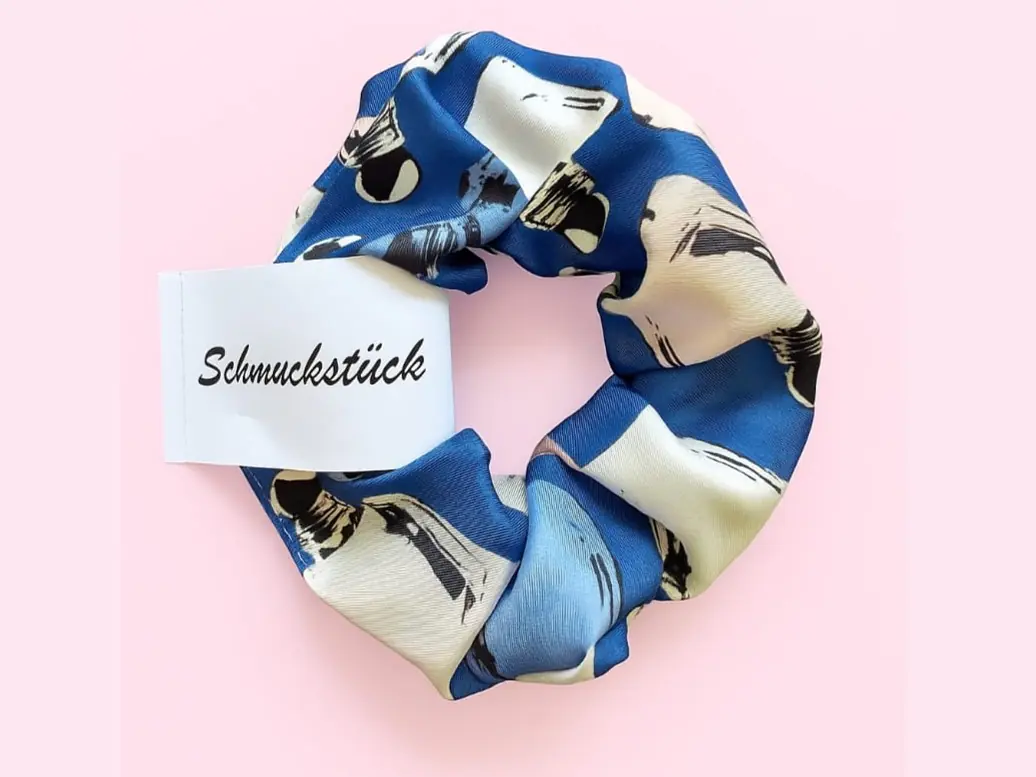 Seiden-Scrunchie
