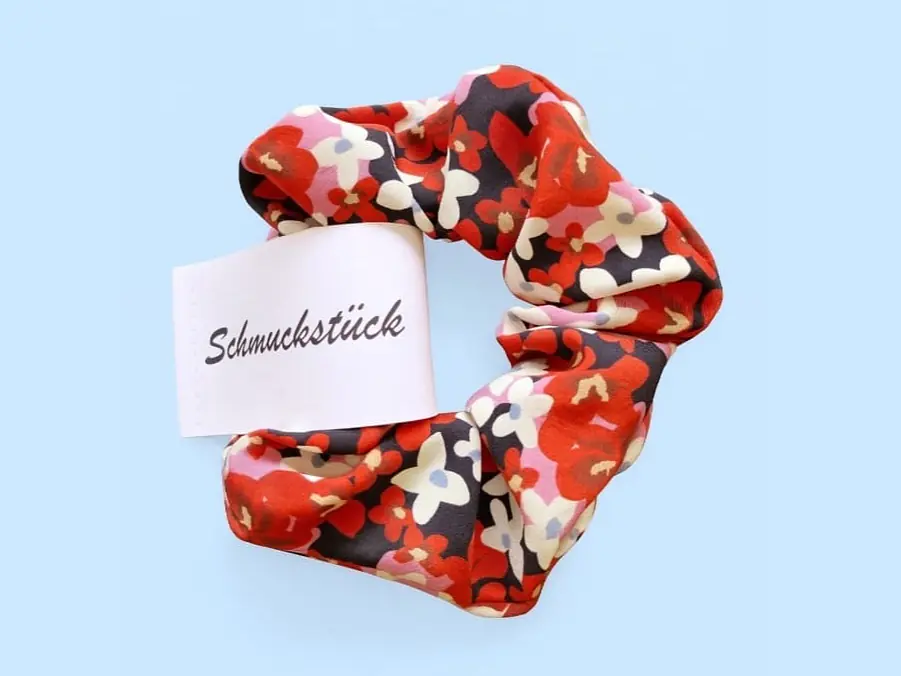 Seiden-Scrunchie
