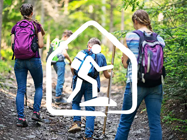 Unterkünfte für Wanderer 