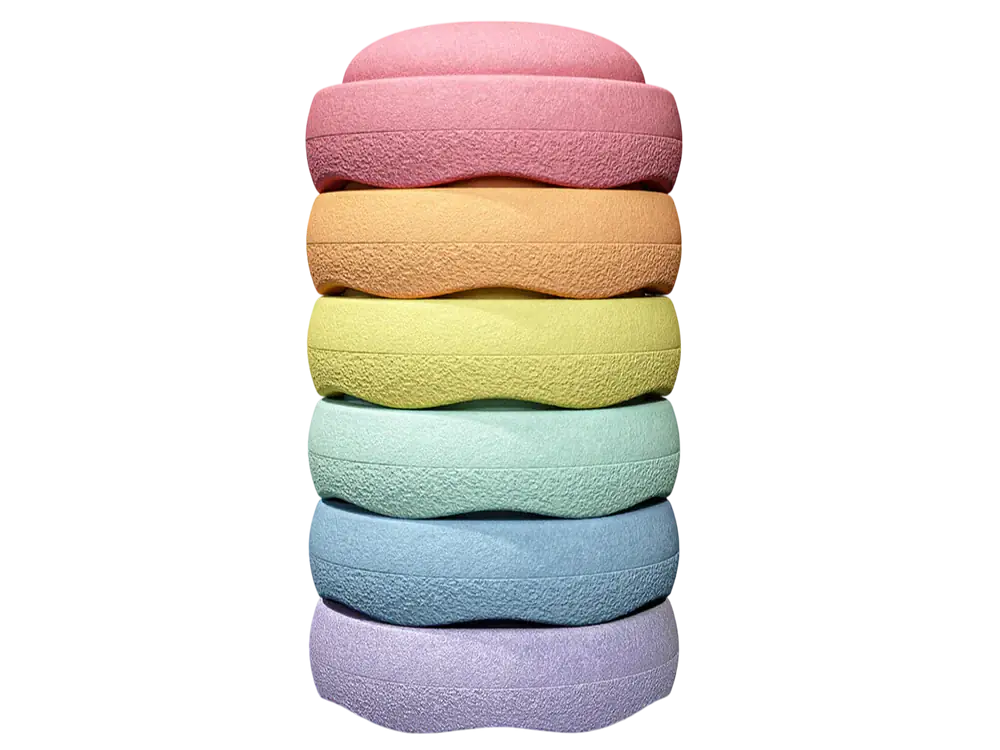 Stapelstein Set Rainbow pastel