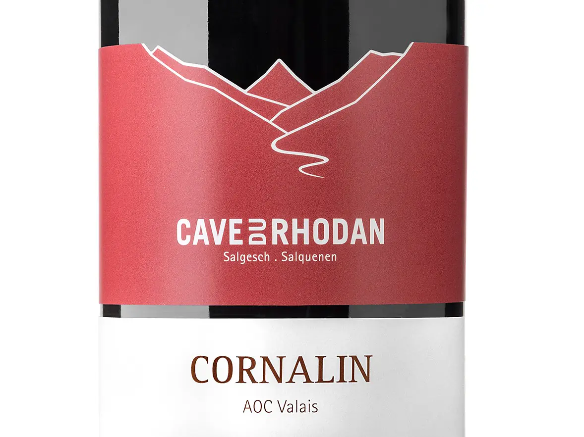 Cornalin, Cave du Rhodan Mounir Weine, Salgesch, Wallis