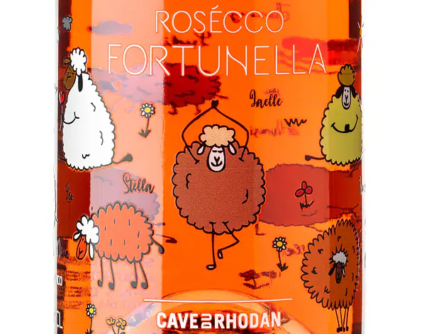 Schaumwein Rosécco Fortunella, Cave du Rhodan Mounir Weine, Salgesch, Wallis