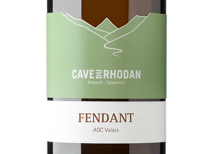 Fendant, Cave du Rhodan Mounir Weine, Salgesch, Wallis