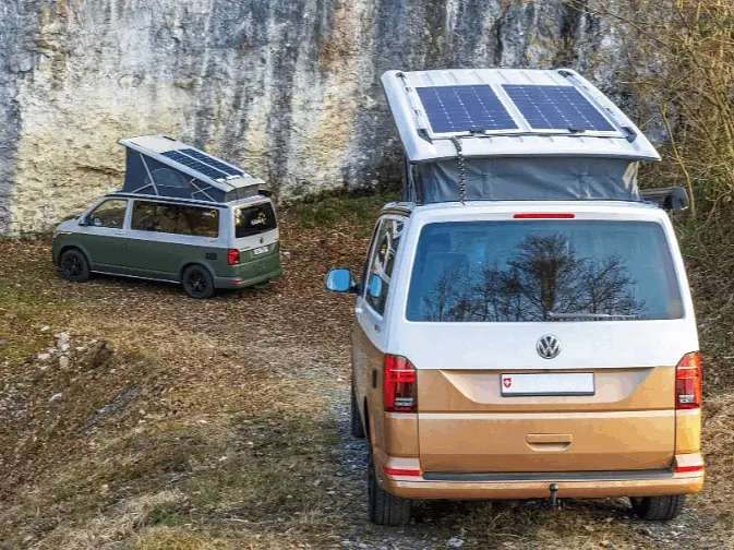 Solaranlage VW California T5/T6/T6.1