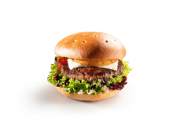 Rinds-Burger (natur, Käse, Hawaii, Käse-Speck, Raclette)