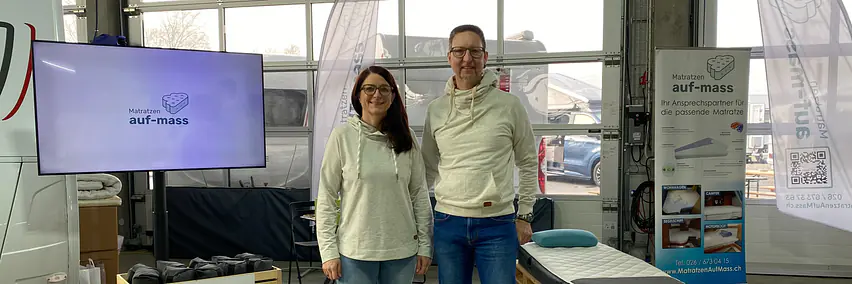 Matratzen auf Mass - Probeliegen